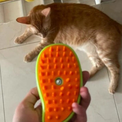 Cepillo a vapor para mascotas